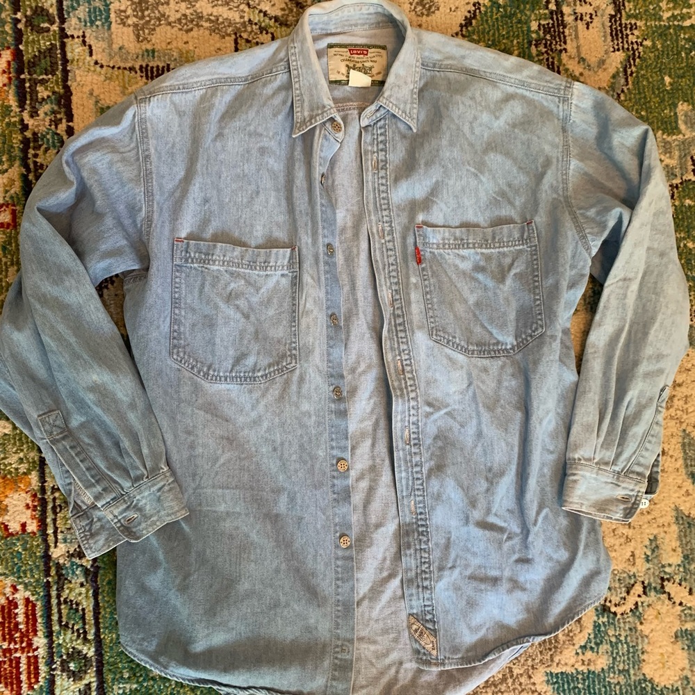 Vintage denim Levi’s button up